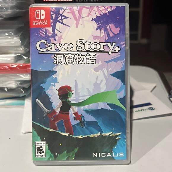 CAVE Story Nintendo Switch Complete Cib W/ Soundtrack with Red Bag - Picture 1 of 7